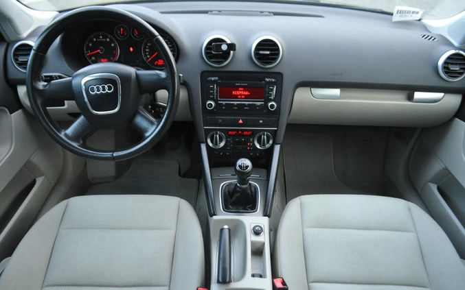 Audi A3 cena 24499 przebieg: 220000, rok produkcji 2008 z Legnica małe 781